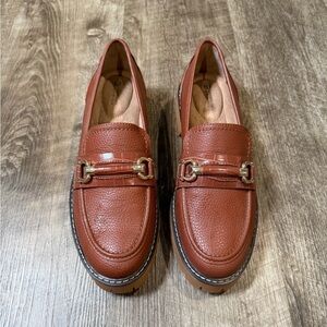 Giani Bernini Women's Janitaa Memory Foam Lug Sole Loafers size 10M